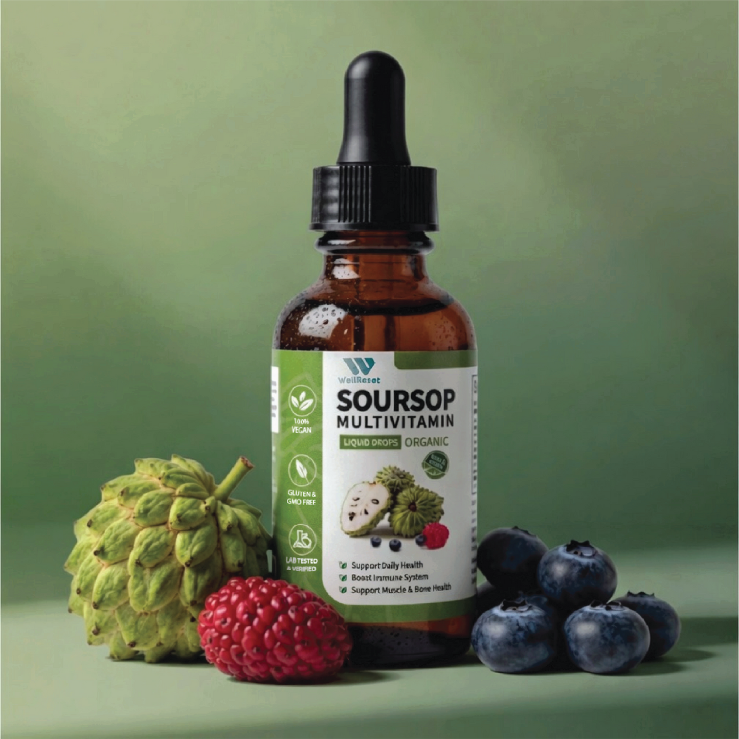 WellReset / Soursop Reset / Daily Multivitamin Drops