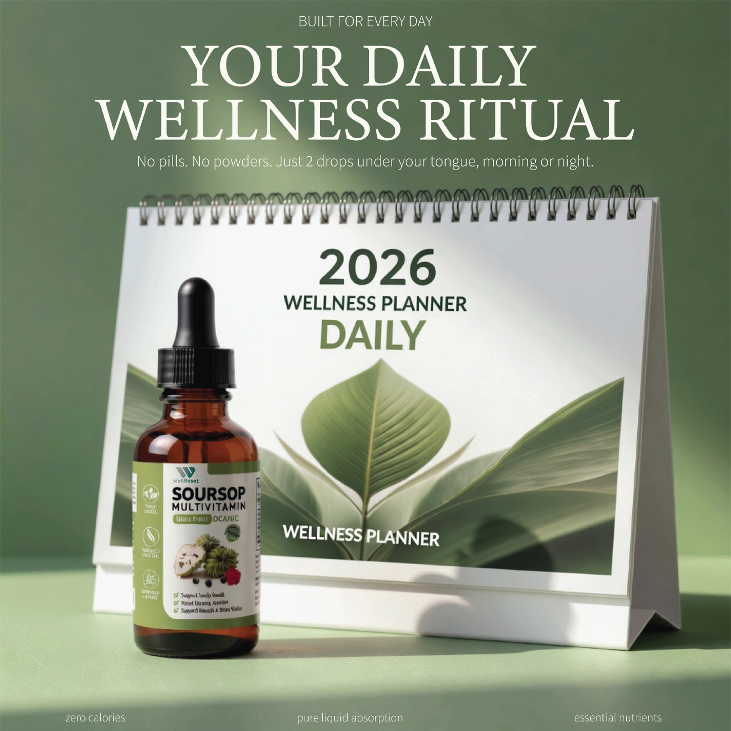 WellReset / Soursop Reset / Daily Multivitamin Drops